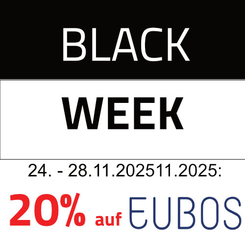 Logo Black Week Eubos 2025